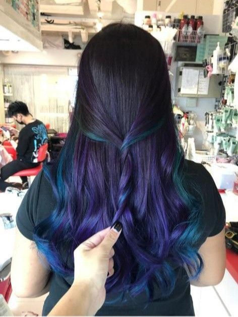 #mermaid hair Blueish Green Hair, Blueish Green, Hair Indian, Greenish Blue, Mermaid Hair, Green Hair, Hair Highlights, Blue Hair, Mermaid