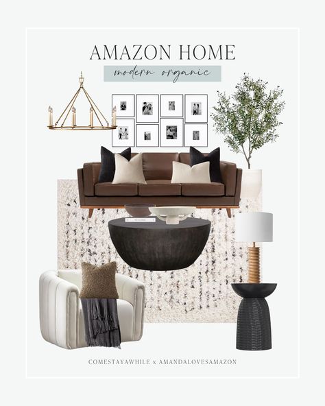 Upgrade your living room with these beautiful Modern Organic home decor pieces from Amazon. Organic Modern home. Modern farmhouse living room. Modern farmhouse decor. 

Modern Organic | Home Decor | Living Room | Modern Farmhouse Decor | Styled Spaces

Follow comestayawhile for fearless DIY projects, neutral home decor, casual outfit inspo, makeup and skincare routine, lifestyle, parenting, and more. 

Follow amandalovesamazon for home inspiration, fashion finds, and beauty items from Amazon. Living Room Modern Organic, Home Decor Inspiration Modern, Home Decor Living Room Modern, Living Room Modern Farmhouse, Styled Living Room, Routine Lifestyle, Organic Home Decor, Modern Organic Home, Modern Farmhouse Furniture