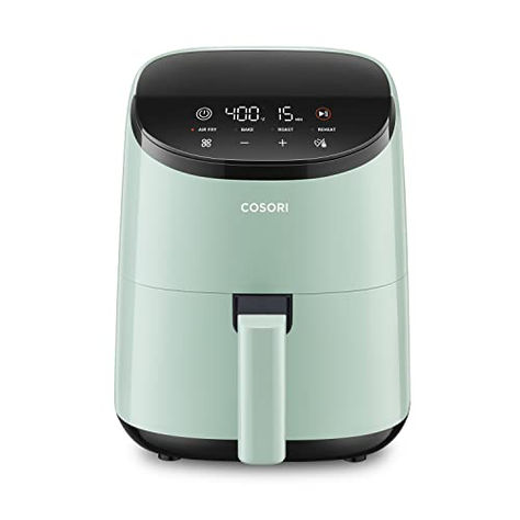 Small Air Fryer Oven 2.1 Qt, 4-in-1 Mini Airfryer, Bake, Roast, Reheat, Space-saving & Low-noise---<Click the link on the image to view product DISCLOSURE: There are affiliate links in this post/pin, meaning, at no additional cost to you, I will be compensated if you click through and make a purchase. DISCLAIMER: As an Amazon product, I do not claim or take any liability for this product or result in the product itself. If you are not willing to accept this DO NOT PURCHASE! Recipes With Nutrition Facts, Cosori Air Fryer, Small Air Fryer, Finds On Amazon, Tv In Kitchen, Small Oven, Air Fryer Oven, Bluetooth Remote, Air Fryers