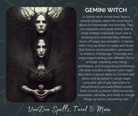 Gemini Witch, Witch Astrology, Gemini Zodiac Quotes, Venus In Leo, My Moon Sign, Pagan Magick, Male Witch, Sagittarius Moon, Pagan Spirituality