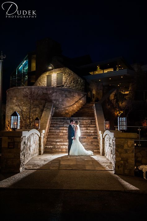 Night Ceremony, Cambridge Mill, Wedding Venues Ontario, Village Tree, Nightstand Ideas, Wedding Photo List, Unique Nightstand, Mill Wedding, Unique Flower Arrangements