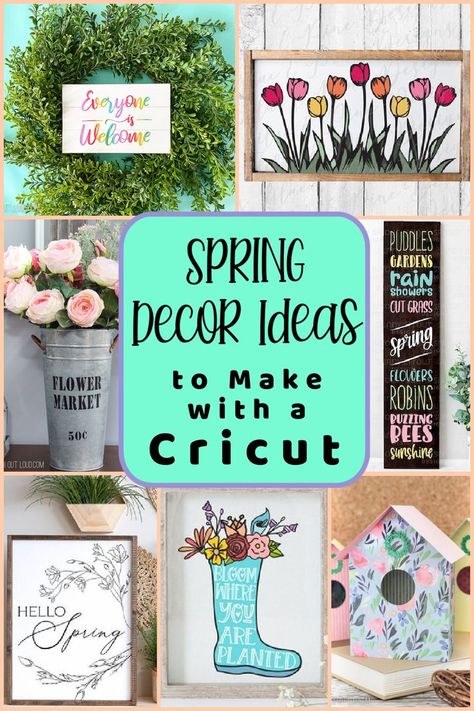 Diy Floral Monogram, Hello Spring Sign, Spring Decor Ideas, Diy Floral Wreath, Paper Flower Wreaths, Farmhouse Style Wreath, Spring Banner, Diy Spring Wreath, Mason Jar Flowers