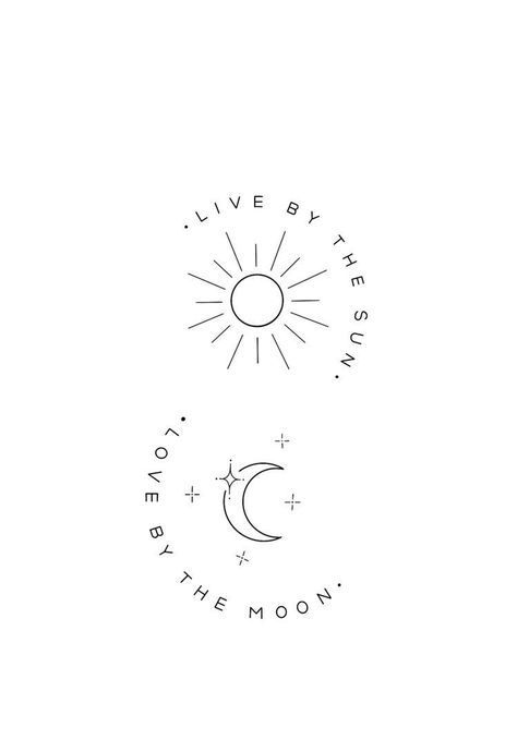 Cat And Dog Moon Tattoo, The Moon And The Sun Tattoos, Secret Lover Tattoo Ideas, Cat And Sun Tattoo, Sun Moon Star Tattoo, Notion 2024, Virgo Aesthetic, Darkside Tattoo, Lotusblume Tattoo