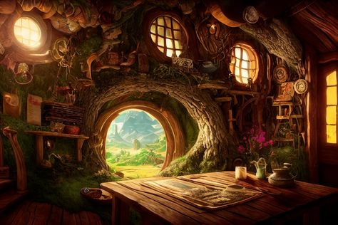 prompthunt: Surreal inside of a hobbit house in the Shire, isometric diorama, hobbitcore, beautiful, hyperdetailed illustration, vibrant, warm and cosy, wood floors and furnishings, fantasy, night, dark, volumetric lighting, water, Gediminas Pranckevisius, Thomas kinkade, Breath of the wild, Studio ghibli, concept art, Cinematic lighting, digital art, 8k Inside A Hobbit House, Hobbit House Illustration, Hobbit House Concept Art, Fantasy Living Room Art, Fantasy House Inside, Inside Hobbit House, Studio Ghibli Concept Art, Hobbit Concept Art, Ghibli Concept Art