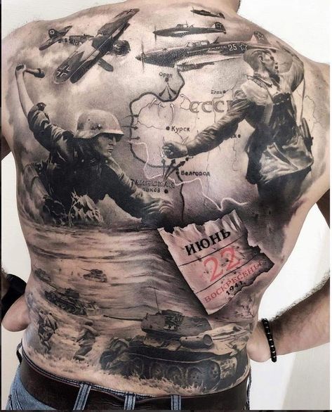 Military Tattoo, Soldier Tattoo, Cool Back Tattoos, Backpiece Tattoo, Polka Tattoo, Patriotic Tattoos, Timeless Tattoo, Army Tattoos, Girl Back Tattoos