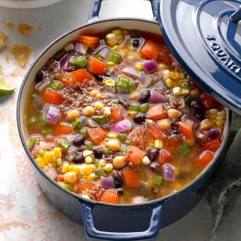 Vegan Tortilla Soup, Autumn Recipes Vegetarian, Vegan Kids Recipes, Tortilla Soup Recipe, Dutch Oven Recipes, Oven Recipes, Easy Soups, Easy Soup Recipes, Gazpacho