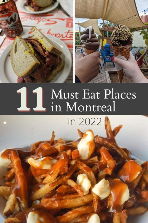 11 Must eat places in Montreal in 2022 Best Bagels In Montreal, How To Make Bagels, Quebec City Winter, Montreal Vacation, Montreal Food, Visit Montreal, Montreal Travel, Quebec City Canada, Best Bagels