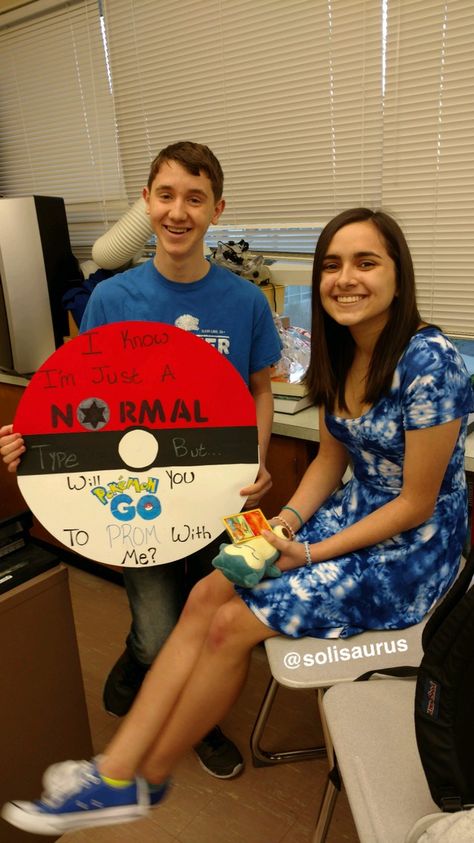 Nerdy promposals are always the best, Pokémon hunters forever! Pokemon Homecoming Proposal, Sonic Promposal, Pokemon Hoco Proposal, Nerdy Promposal, Video Game Promposal, Pokemon Promposal, Sadie Hawkins Proposals, Prom Poster, Dance Proposals