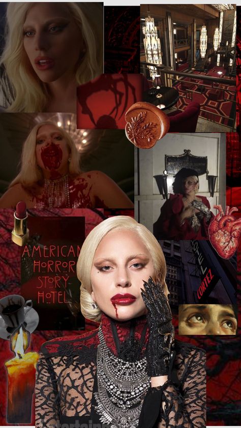 Ahs Hotel Lady Gaga, Lady Gaga Hotel, The Countess Ahs, Baby Gaga, Ahs Hotel, Ahs Coven, Lady Gaga Pictures, Alexander Mcqueen Fashion, Witch Spell Book