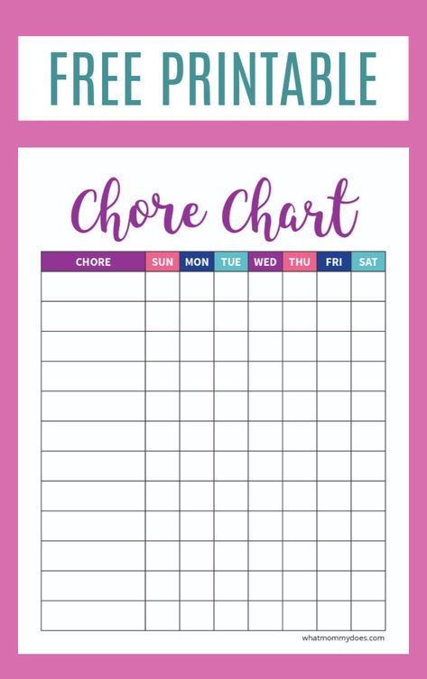 Cleaning Calendar Printable, Diy Chore Chart Kids, Kids Chore Chart Printable, Free Printable Chore Charts, Weekly Chore Chart, Family Meetings, Daily Chore Charts, Cleaning Chart, Weekly Chore Charts