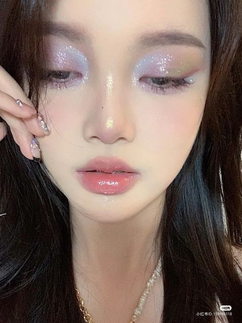 Face Art Makeup, Douyin Makeup, Ethereal Makeup, Fairy Makeup, Dope Makeup, Mermaid Makeup, Asian Eye Makeup, Creative Eye Makeup, Creative Makeup Looks