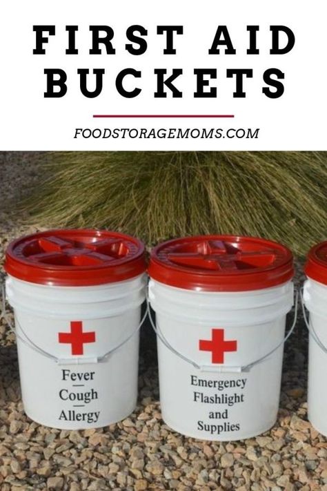 Upcycle 5 Gallon Bucket, Vintage Skills, Traditional Homemaking, Survival Preparedness, Repurpose Pallets, Emergency Preparedness Food, Emergency First Aid Kit, Shtf Preparedness, Emergency Prepardness