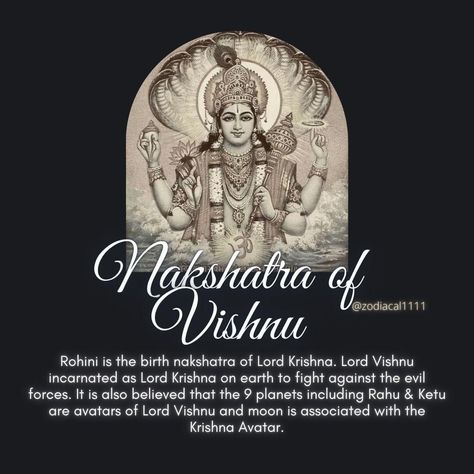 Rohini Nakshatra, 9 Planets, Krishna Avatar, Star Constellations, Vedic Astrology, Lord Vishnu, Lord Krishna, For Friends, Constellations