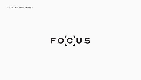 Focus Logo Design Ideas, Medicine Branding, Creative Studio Logo, Photography Studio Logo, Bauhaus Logo, Focus Logo, Typo Logo Design, Precision Medicine, Film Logo