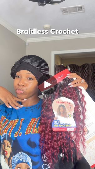 181K views · 2.7K reactions | Braidless crochet 💞🙌🏽 link in comments 🔥 | Veronica Christon Braidless Crochet, Crochet Twist, Megan Thee Stallion, Twist, Hairstyles, Hair Styles, Crochet