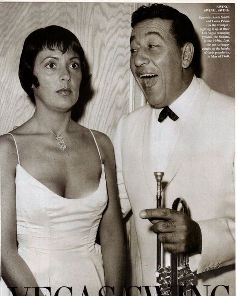 Louis Prima and Keely Smith 1960 1950's Aesthetic, Keely Smith, 2025 Manifestation, Louis Prima, Old Vegas, American Bandstand, Popular Bands, Rock Artists, Pop Rock Bands