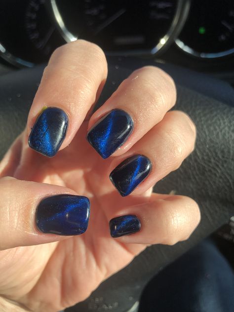 Law Enforcement Nails Designs, Back The Blue Nails, Police Nails Designs, Police Nails, Nail Designs With Lines, Modern Nail Designs, Designs With Lines, Black And Blue Nails, Line Nail Designs