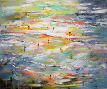 Saatchi Art Artist Tanja Vetter; Painting, “Endless” #art Beach Paintings, Buy Original Art, Original Art For Sale, Beach Painting, Beach Art, Painting Oil, Emerging Artists, Paintings For Sale, Acrylic On Canvas