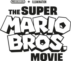 Movie Vector, Mario Logo, The Super Mario Bros Movie, Super Mario Bros Movie, Movie Logo, Mario Bros., Media Logo, Premium Logo, Png Vector