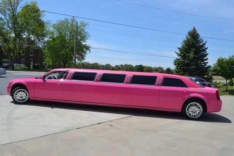 Pink Limo, Prom Car, Pink Lighting, Wedding Limo Service, Pink Cars, Wedding Limo, Photo Collage Wall, Limo Rental, Glow Birthday