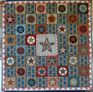 Yankee Doodle pattern by Jo Morton Jo Morton, Yankee Doodle, Patriotic Quilts, Miniature Quilts, Little Women, Short And Sweet, Star Quilts, Quilting For Beginners, Scrappy Quilts