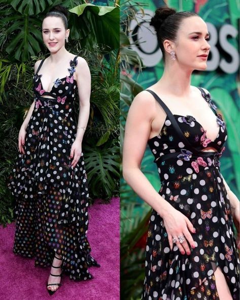 Rachel Brosnahan Tony Awards 2023 in Versace Rachel Brosnahan, Tony Awards, Versace