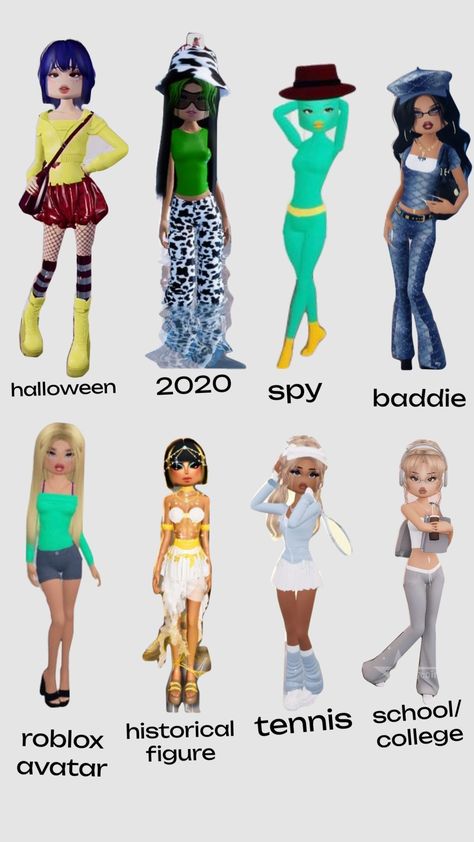 more dti ideas #dti #dresstoimpress #dtiinspo #roblox Dti Roblox Ranks In Order, Dti Theme Chic, Brand Dti Outfit, Dti Outfits Codes, Dti Decades, Cute Dti Outfits, Cottagecore Dti, Drees To Impress Outfit Idea, Dti Outfits Ideas