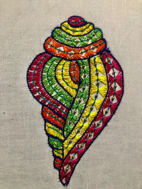 Butterfly Stitches In Aari Work, Butterfly Stitch Embroidery, Sheaf Stitch Embroidery Design Picture, Aari Work Outline Designs, Butterfly Stitch Type 2 Design In Aari, Pattern Stitch Design In Aari, Butterfly Stitch In Aari, Back Chain Stitch Design In Aari, Butterfly Stitch Aari Work Designs