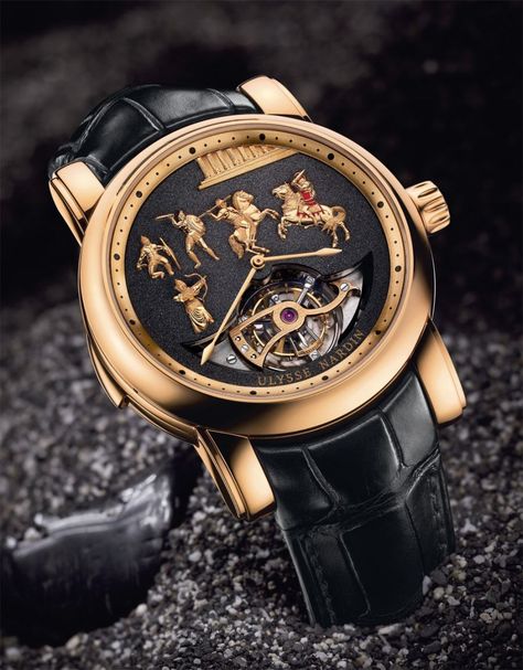 Ulysse Nardin Alexander the Great Minute Repeater Ulysse Nardin Watches, Used Rolex, Breitling Watches, Skeleton Watches, Ulysse Nardin, Expensive Watches, Watch Winder, Alexander The Great, Gongs