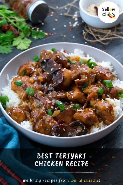 Best Teriyaki Chicken Recipe, Chicken Soy Sauce, Best Stir Fry, Best Stir Fry Recipe, Teriyaki Chicken Recipe, Easy Stir Fry Recipes, Chicken Teriyaki Recipe, Stir Fry Dishes, Fry Recipes