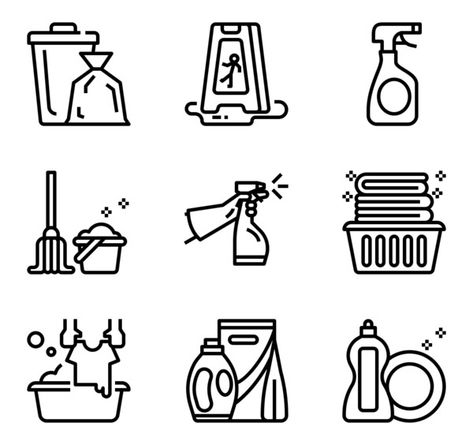 Cleaner - Free furniture and household icons Clean Nail Designs, Clean Drawing, Cleaning Drawing, Cleaning Company Logo, Cleaners Logo, Cleaning Icons, Clean Logo Design, Infographic Inspiration, Cleaning Business Cards