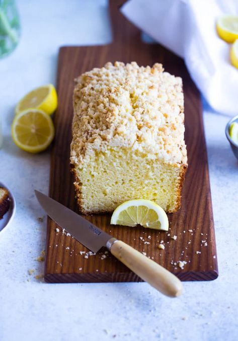 Best Simple Chocolate Cake, Moist Lemon Loaf, Sour Cream Frosting, Lemon Loaf Recipe, Lemon Loaf Cake, Lemon Bread, Recipe Cake, Lemon Dessert Recipes, Lemon Loaf