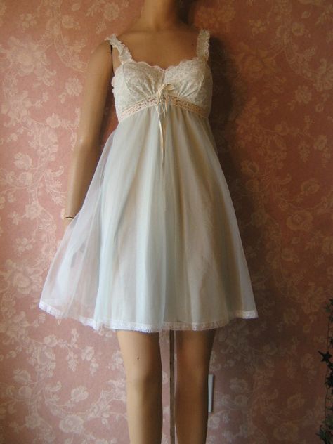 vintage olga sleeping pretty babydoll nightgown Babydoll Nightgown, Lingerie Vintage, Cute Pajama Sets, Vintage Nightgown, Lingerie Outfits, Pretty Lingerie, Vintage Lingerie, Mode Vintage, Lingerie Collection