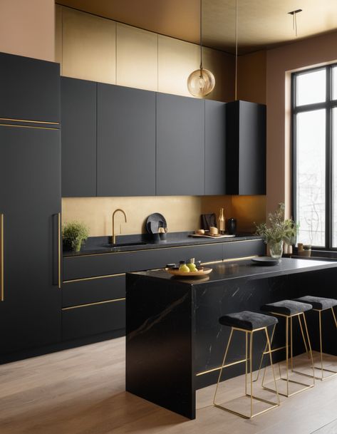 56 Inspiring Kitchen Color Schemes To Elevate Your Space Small Dark Kitchen, Kitchen 2025, Modern Kitchen Trends, Kitchen Color Schemes, Kitchen Cabinets Color Combination, Kitchen Colour Schemes, Dark Kitchen, Kitchen Cabinet Colors, Stunning Kitchens