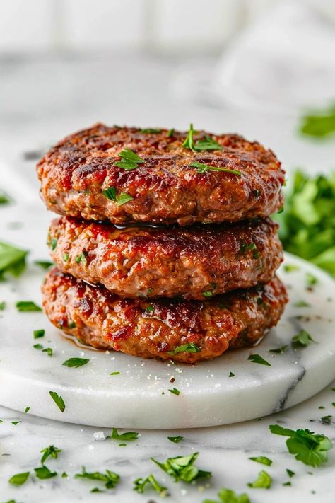 Burgers in the Oven (How to Cook Them) Best Burgers In The Oven, Cooking Burgers In The Oven, Burger Recipes Oven, Oven Burgers Recipes, Burgers In Oven, Oven Burger, Ground Beef Burgers Homemade, How To Cook Burgers In The Oven, Burgers In The Oven