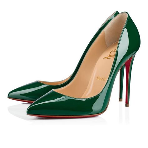 Christian Louboutin Pigalle Follies, Louboutin Online, Pigalle Follies, Christian Louboutin Pigalle, Louboutin Heels, Christian Louboutin Heels, Christian Louboutin Women, Patent Leather Heels, Footwear Design Women