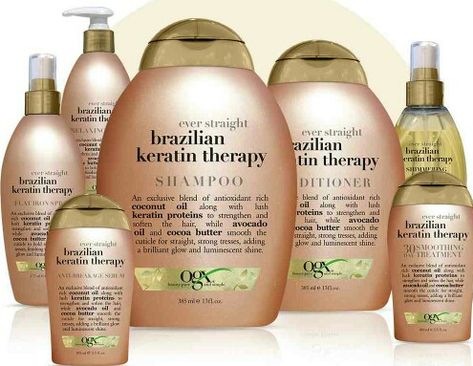 Brazilian keratin therapy Brazilian Keratin Therapy, Ogx Hair Products, Keratin Shampoo, Best Natural Hair Products, Brazilian Keratin, Coconut Hair, Natural Hair Care Tips, Keratin Hair, Hair Routines