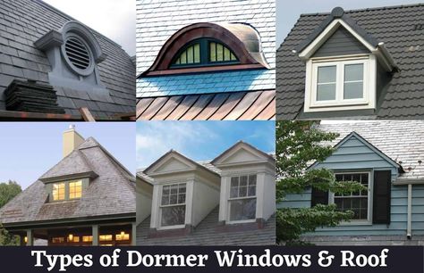 What Is A Dormer? A dormer is a window that is usually set up vertically on a sloping roof. Dormers have their own roof, which can be flat, arched, hipped, … What Is A Dormer | Types of Dormer Windows | 5 Best Types of Dormer Roof | What Is A Dormer On A House | Types of Dormer Read More » Dormer Types, Dormers Ideas Exterior, Dormer Window Ideas Exterior, Dormer Styles, Dormer Window Ideas, House Types, Farmhouse Colonial, Dormer Roof, Sloping Roof