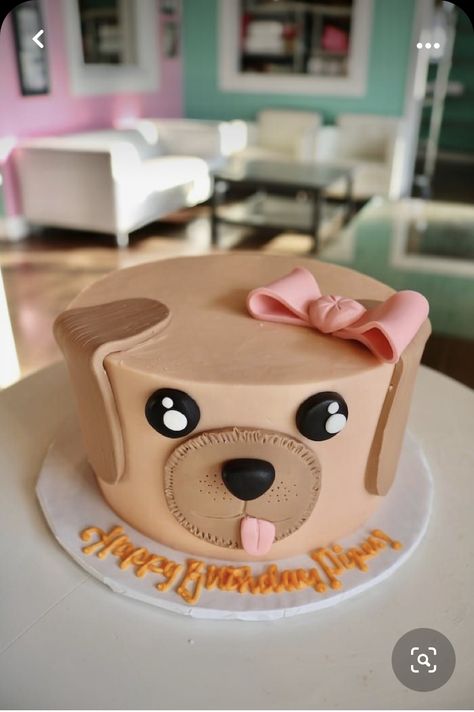 Puppy Dog Cakes, Puppy Birthday Cakes, Dog Themed Birthday Party, 7th Birthday Cakes, 8th Birthday Cake, Colorful Hairstyles, Puppy Birthday Parties, Puppy Cake, 3rd Birthday Cakes