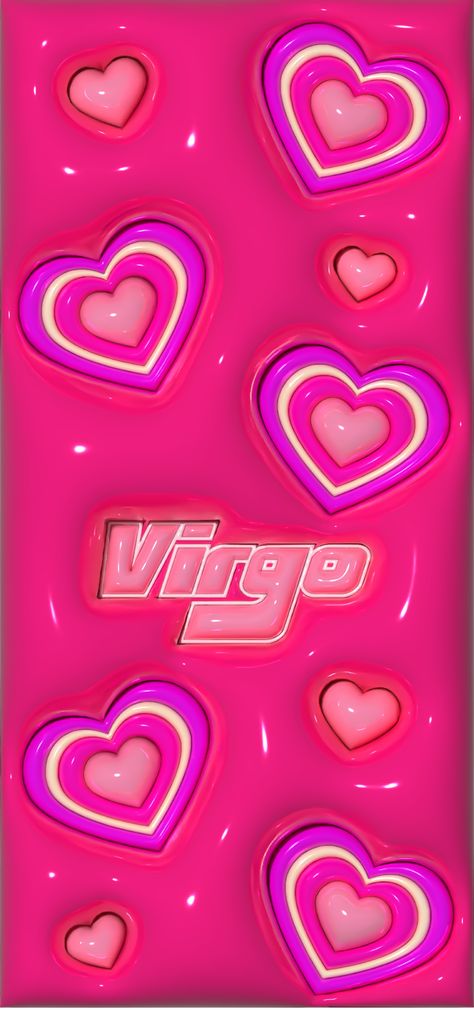 Virgo Pink Wallpaper, Cute Virgo Wallpaper, Zodiac 3d Wallpaper, Virgo Phone Wallpaper, Virgo Background Wallpapers, Virgo 3d Wallpaper, Virgo Iphone Wallpaper, 3d Wallpaper Zodiac Sign, Virgo Season Aesthetic