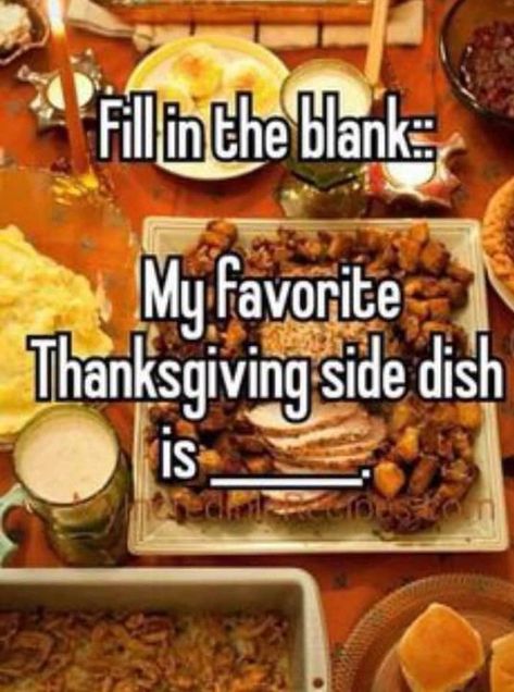 My favorite side dish would have to be sweet potatoes Whats your favorite thanksgiving dish!? Thanksgiving Interactive, Facebook Party Games, Thanksgiving Post, Interactive Facebook Posts, Pampered Chef Party, Facebook Engagement Posts, Chef Party, Pampered Chef Consultant, Facebook Engagement