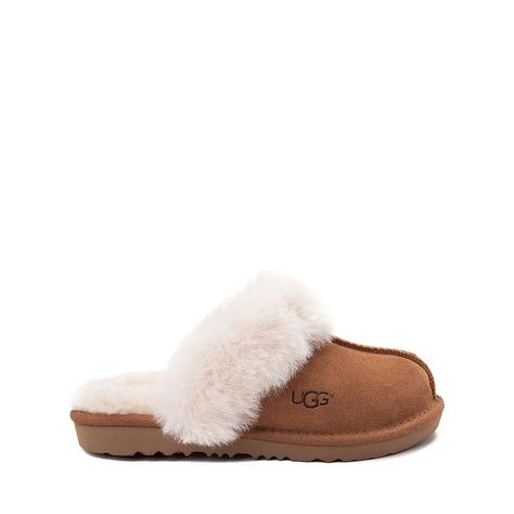 UGG® Cozy II Slipper - Little Kid / Big Kid - Chestnut | Journeys Ugg Cozy, Ugg Store, Shoes For School, Shoe Size Chart Kids, Shoes And Sandals, Kid Styles, Kids Slippers, Ugg Slippers, Kids Uggs