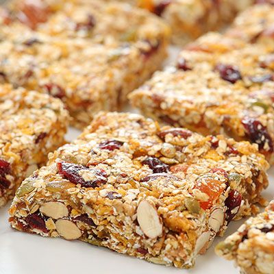 Vegetarian Brunch Recipes, Oatmeal Granola, Vegetarian Brunch, Domestic Geek, Healthy Breakfast Casserole, Breakfast Smoothie Bowl, Healthy Brunch Recipes, Chewy Granola Bars, Chewy Granola