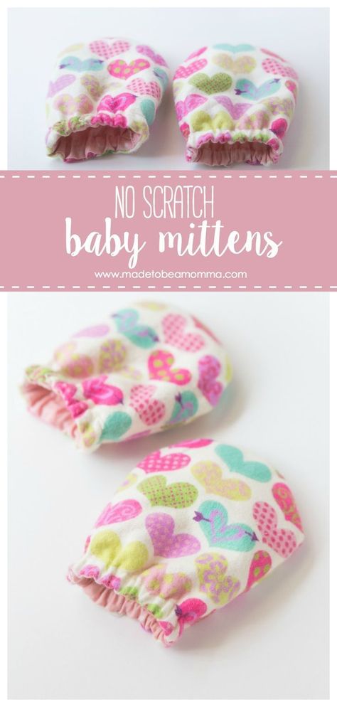 Baby Cadeau, Sewing Classes For Beginners, Easy Baby Blanket, Diy Baby Gifts, Baby Mittens, Baby Sewing Projects, Baby Sewing Patterns, Sewing Projects For Kids, Baby Projects