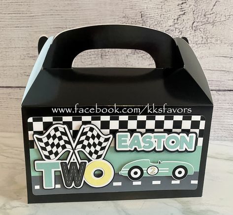 Vintage Race Car Party Favor Boxes/vintage Racing Car Favor Boxes/two Fast Favor Boxes/fast One Favor Box/fast One Favor Box Set of 6 - Etsy South Africa Race Car Party Favors, Vintage Race Car Party, Cars Party Favors, First Birthday Favors, Favor Boxes Birthday, Car Party, Race Car Party, Car Birthday, Party Favor Boxes