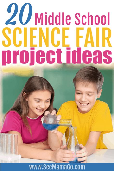 Science Fair Projects For Middle School. Science Fair Topics, Middle School Science Fair Projects, Kids Experiments, Science Fair Project Ideas, Fair Project Ideas, Science Fair Experiments, School Science Projects, Science Fair Project, Kids Fever