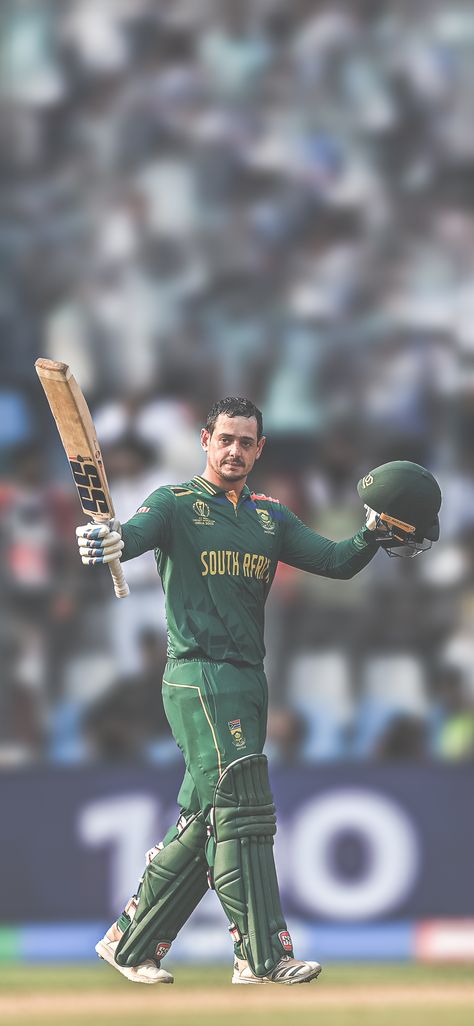 Quinton de Kock South Africa Cricket World Cup 2023 - Cricket iPhone Wallpaper South Africa Cricket Team, Cricket World Cup 2023, Live Cricket Streaming, Cricket (sports), World Cricket, Pakistan Cricket Team, Cartoon Character Tattoos, Ab De Villiers, World Cup 2023