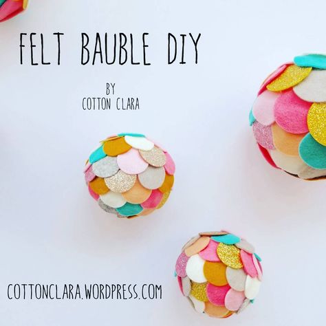 Felt Baubles, Kirsties Handmade Christmas, Embroidered Ornaments, Christmas Craft Projects, Sizzix Big Shot, Christmas Paper Crafts, Christmas Crafting, Diy Art Projects, Adult Crafts