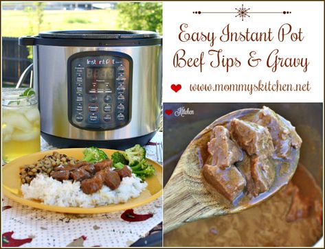 No Peek Beef Tips Instant Pot, No Peek Beef, Instant Pot Beef Tips, Beef Tips Gravy, No Peek Beef Tips, Family Favorite Casseroles, Texas Recipes, No Peek, Beef Tip Recipes