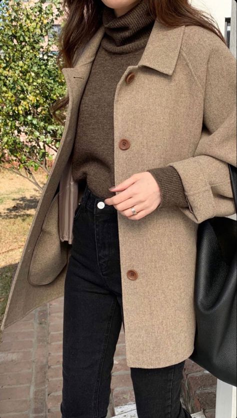 Korean Winter Outfits, Paris Mode, Neue Outfits, Casual Day Outfits, Elegante Casual, Mode Casual, Stylish Work Outfits, Mode Inspo, 가을 패션